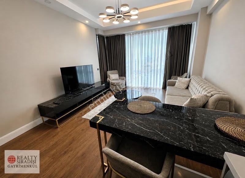 Kundu Kemerağzı Sirius Town Rezidans'da Eşyalı Kiralık 1+1 Daire - Görsel 21