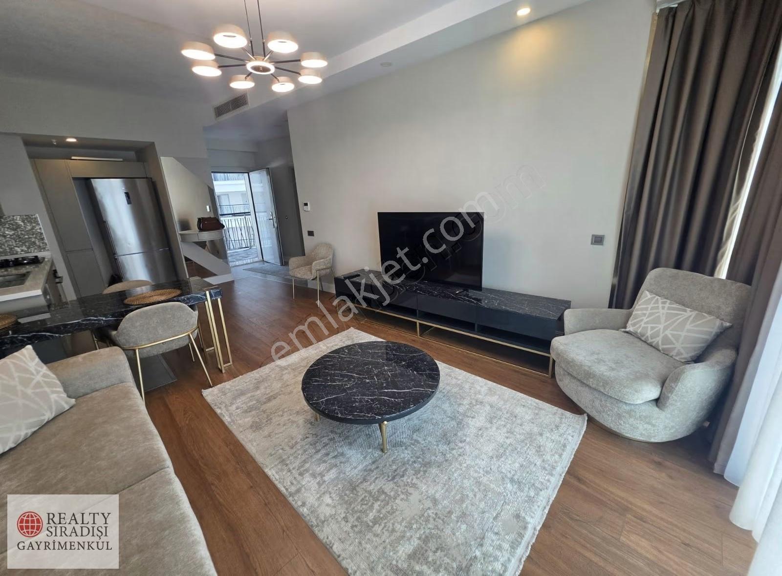 Kundu Kemerağzı Sirius Town Rezidans'da Eşyalı Kiralık 1+1 Daire - Görsel 22