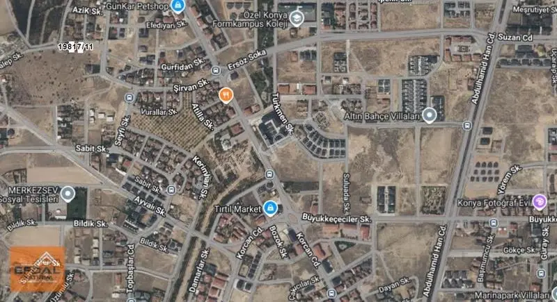 Efdal Yatırım Gayrimenkulden Sille Ak Ta Müstakil Villalık Arsa! - Görsel 4