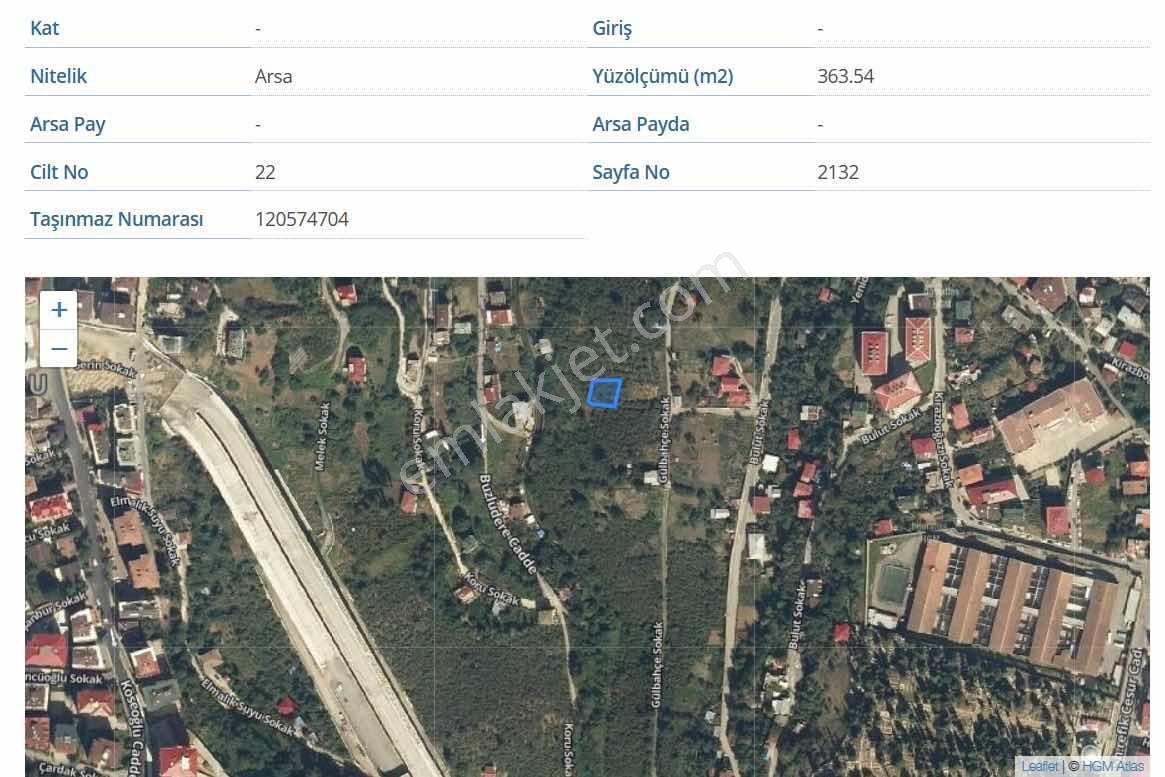 Bahçecikte İmarlı Köşe Parsel Fırsat Arsa!! - Görsel 7