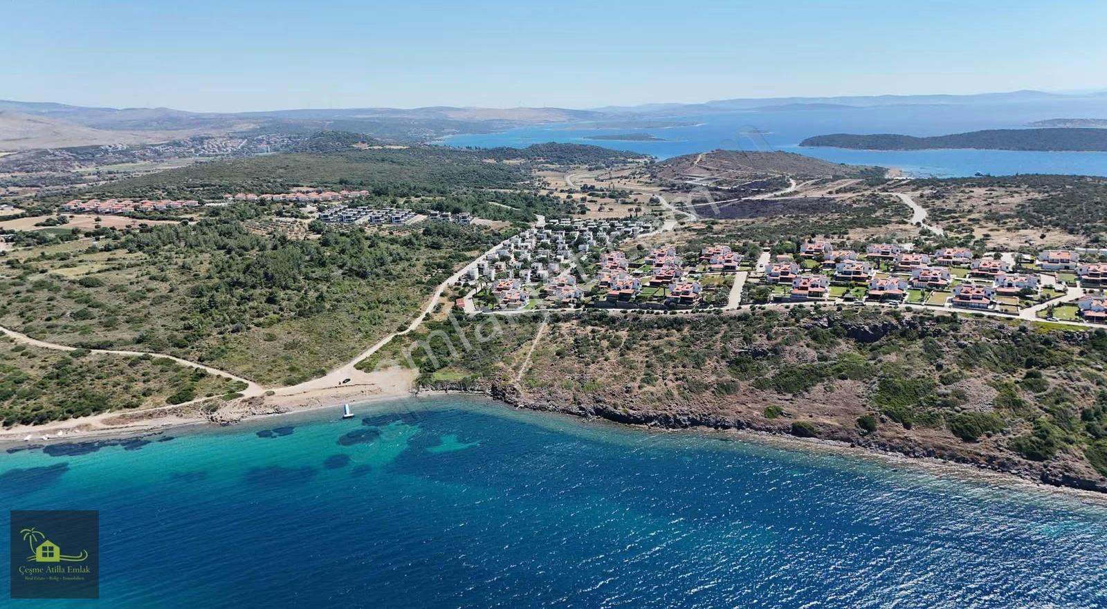 Çeşme Ildırı'da Deniz Sıfır, Özel Plajlı 4+1 Villa - Görsel 2
