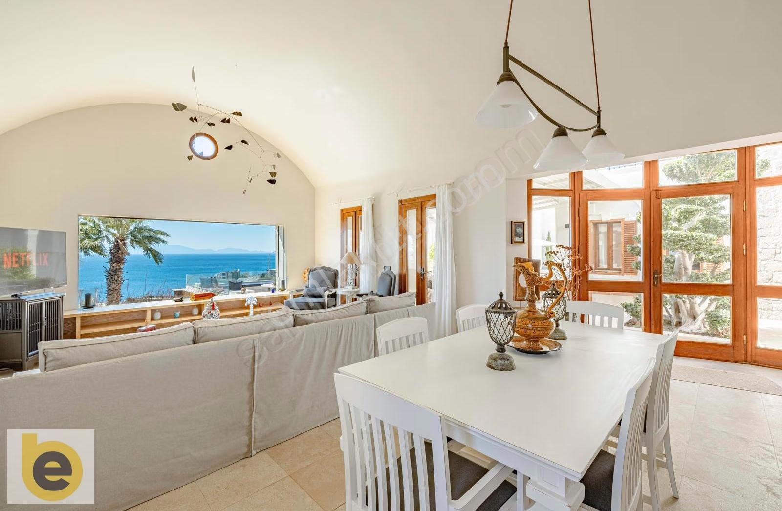 Asarlık'ta Özel Plajlı Sitede Panoramik Deniz Manzaralı Villa - Görsel 8