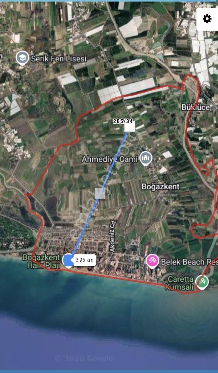 Yatırımcıların Dikkatine*sahil Bölgesi*tek Tapu*2.500m2*