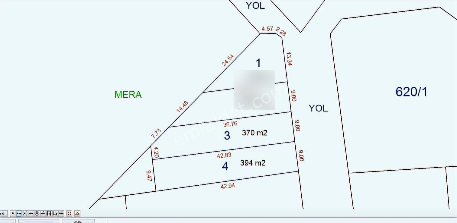 Cihanbeyli Taşpınar Mevki 240 M2 İmarlı Arsa Köşe Parsel - Görsel 9