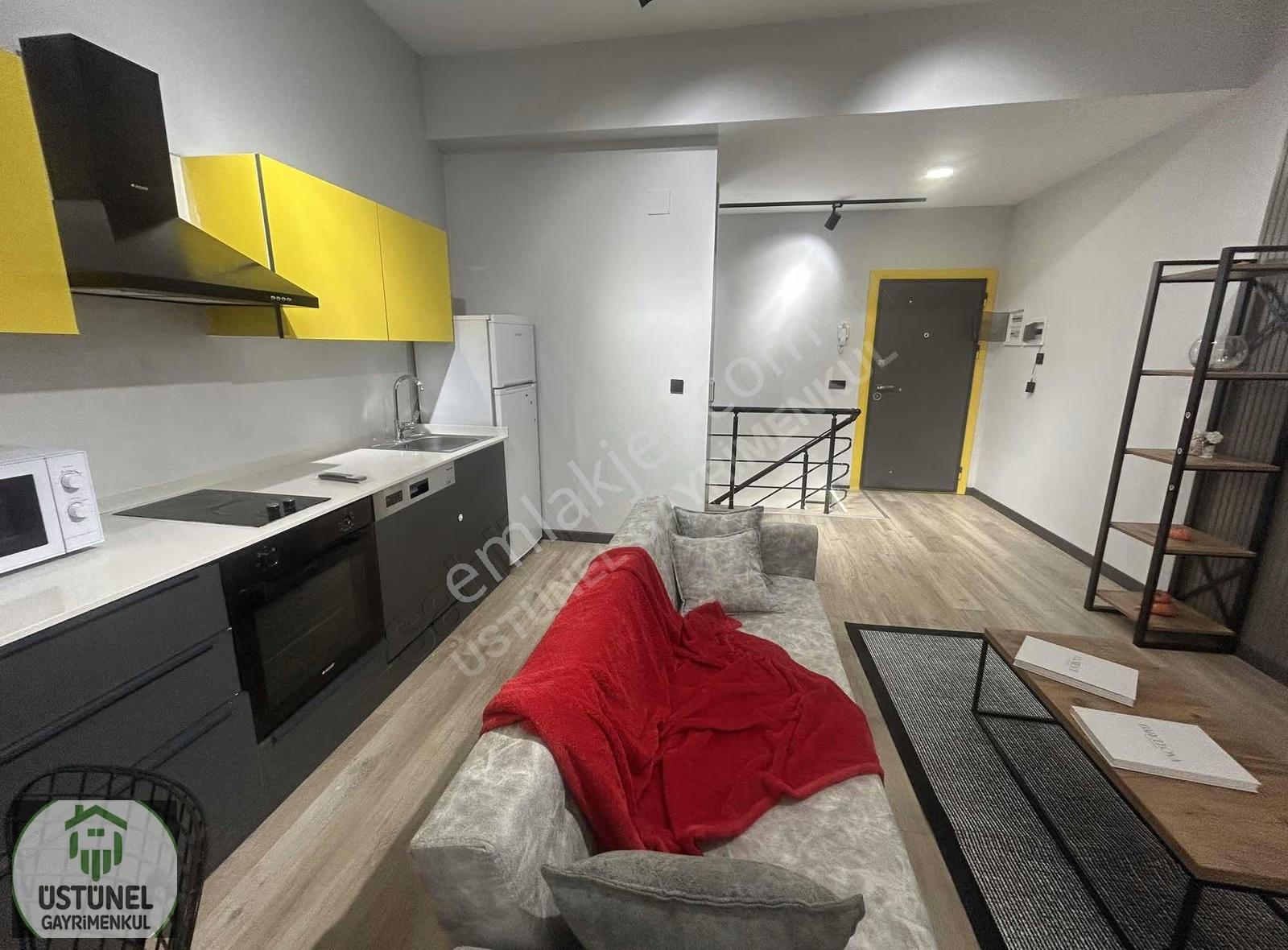 Üstünel'den Avlu 1'de Eşyalı Dubleks Kiralık Daire - Görsel 2