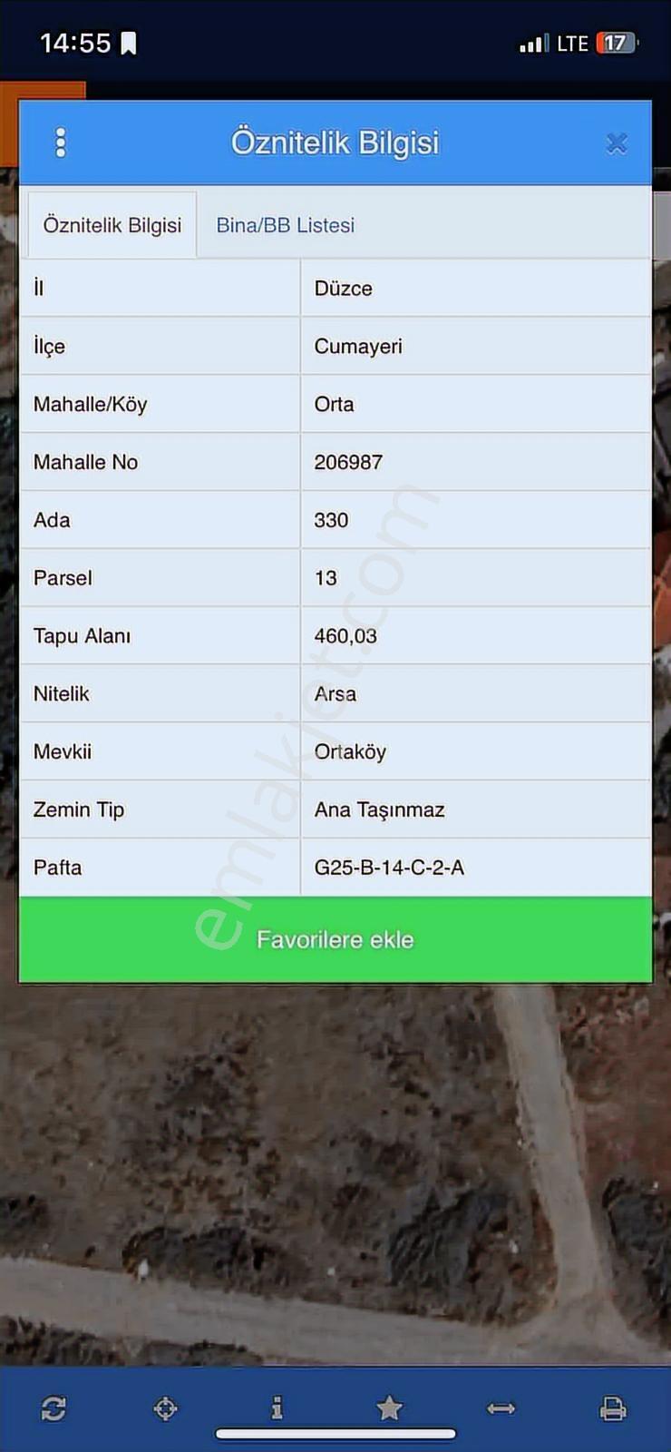Orta Mahallede Satılık 460 M2 Fırsat Köşe Parsel - Görsel 18
