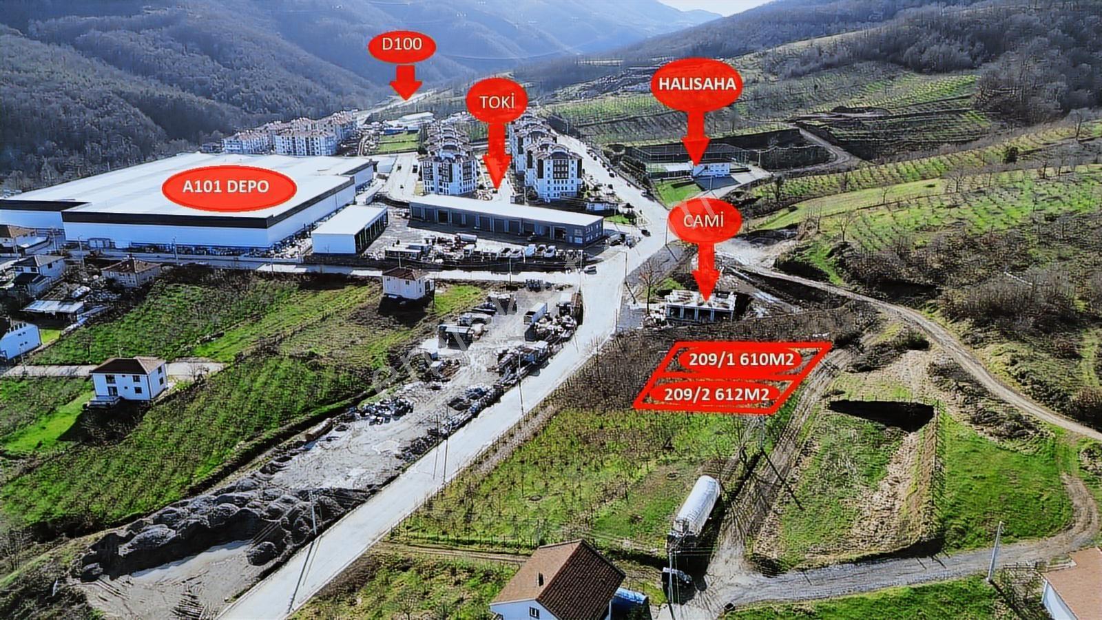 Gümüşova Toki Yanı 4 Kat İmarlı Satılık Arsalar
