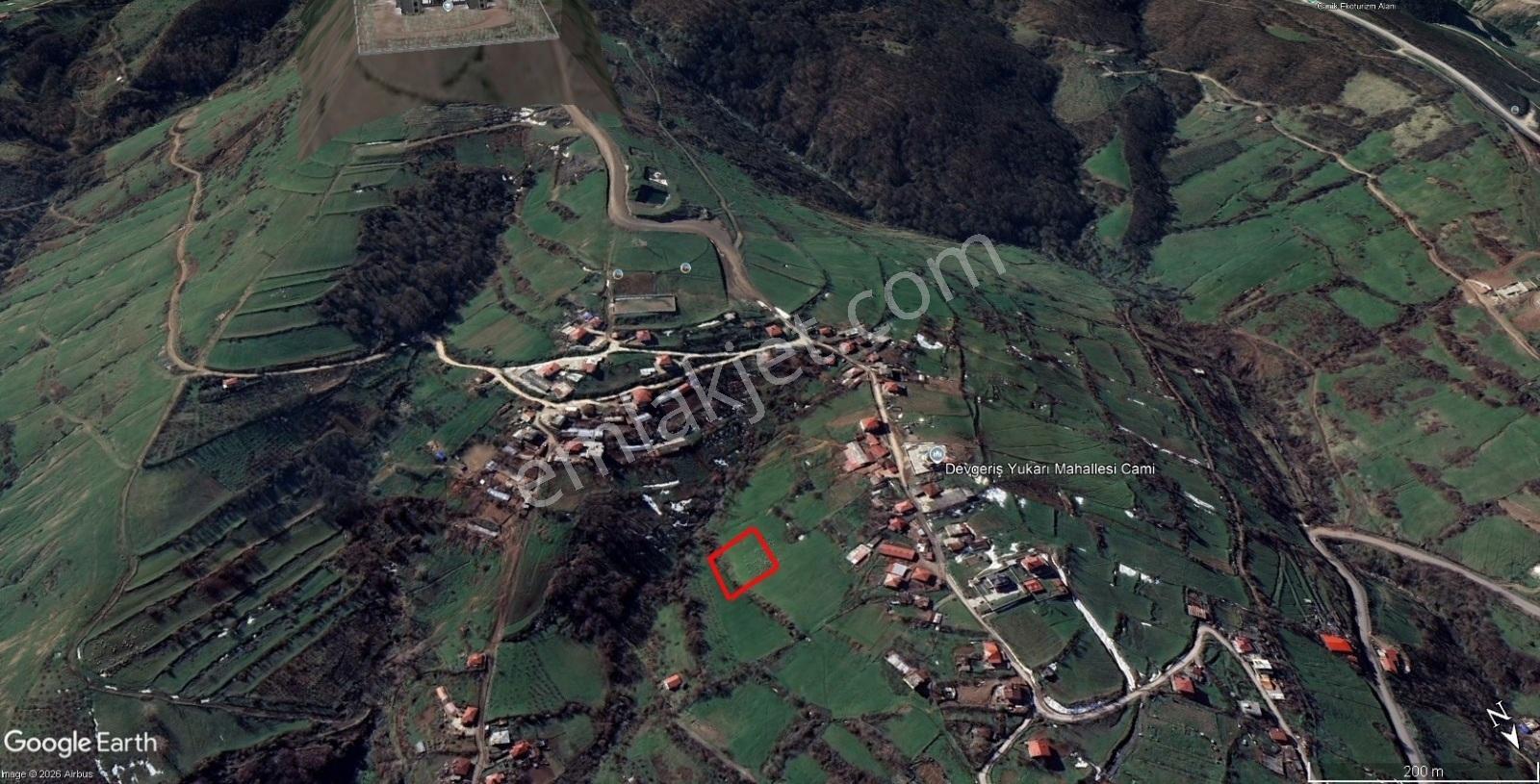 Canik Devgeriş'te Satılık 1780 M2 Arsa (tek Hisseli) - Görsel 5