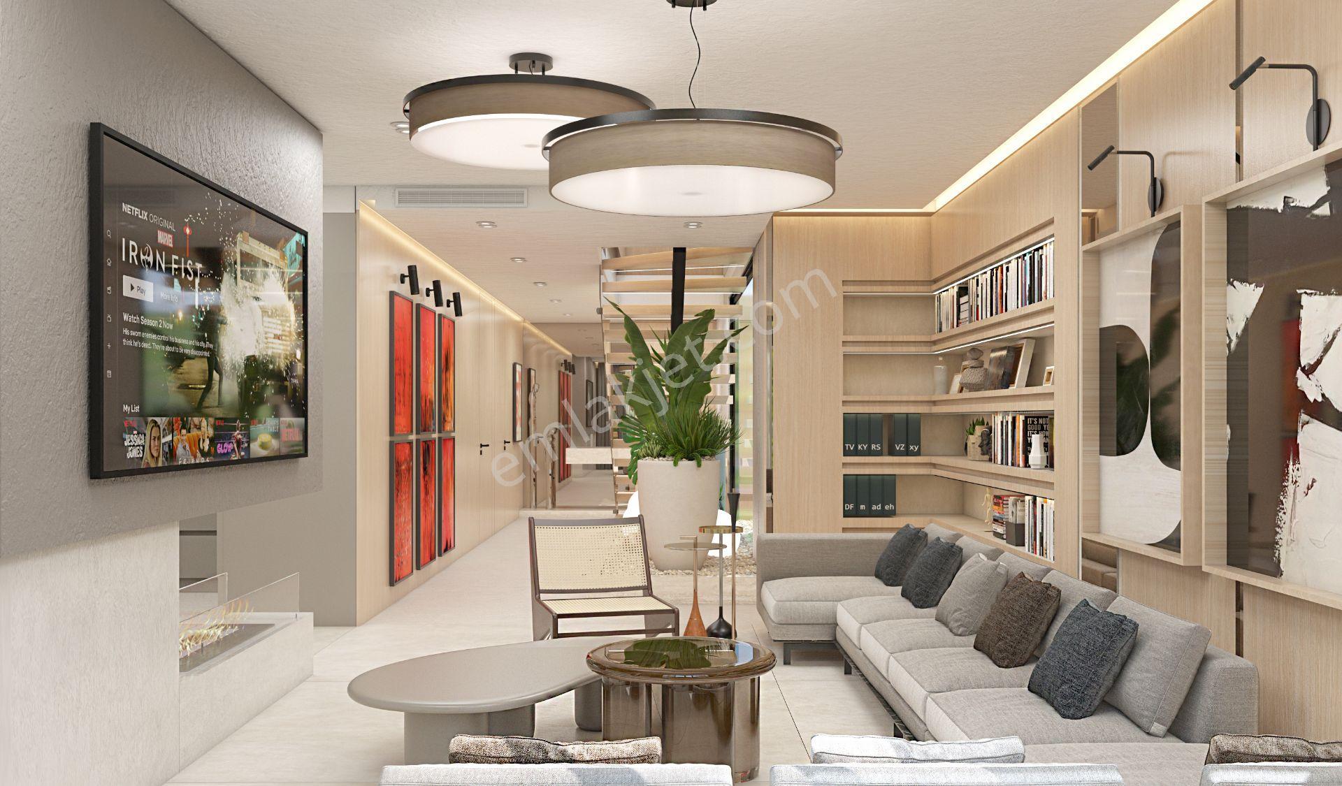 Didimde Deniz Manzaralı Emsalsiz Tasarım Lüks Villa / Lum - Görsel 39