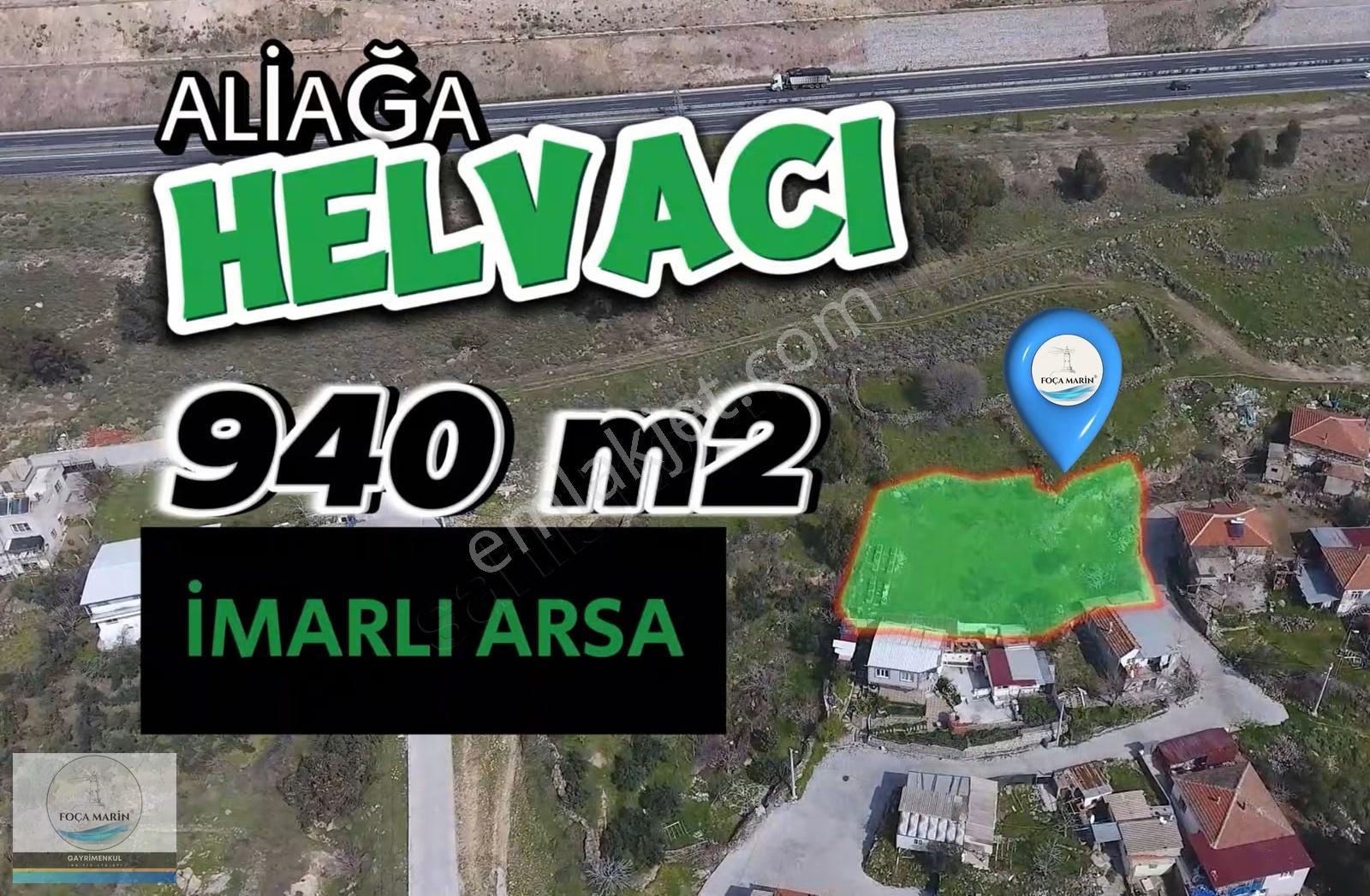 Aliağa Helvacı Kapanmaz Manzaralı 940 M² Konut İmarlı Arsa