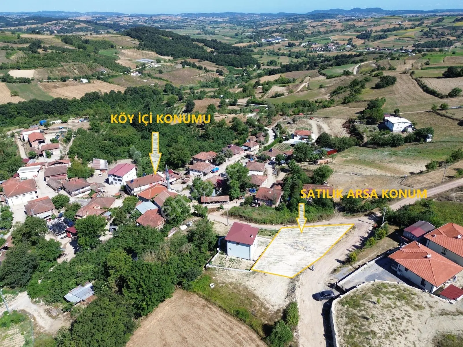 Kocaeli Kandıra Karlı Çorallar Mah Satılık Köy İçi İmarlı Arsa
