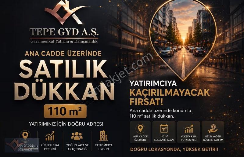 Tepe Gyd.'den Osmangazi Cad.üstü ,geniş M2'li Satılık Dükkan - Görsel 2