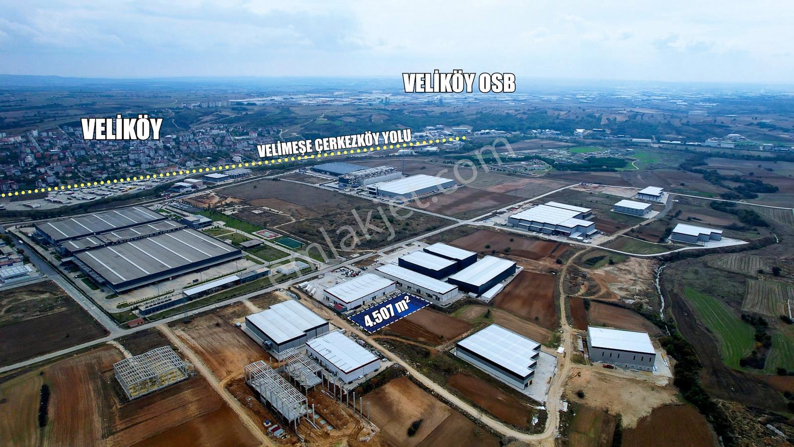 Kapaklı Mimar Sinan'da İnşaat Ruhsatı Hazır İmarlı Arsa- 4.508m² - Görsel 6
