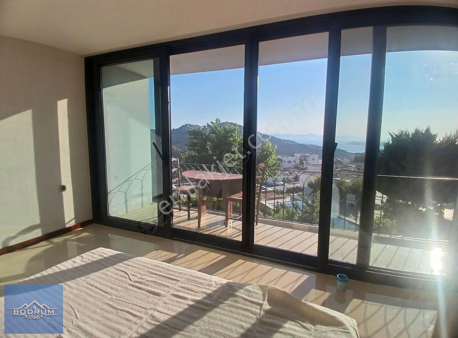Yalıkavak Geriş'te Deniz Manzaralı Kiralık Villa - Görsel 13