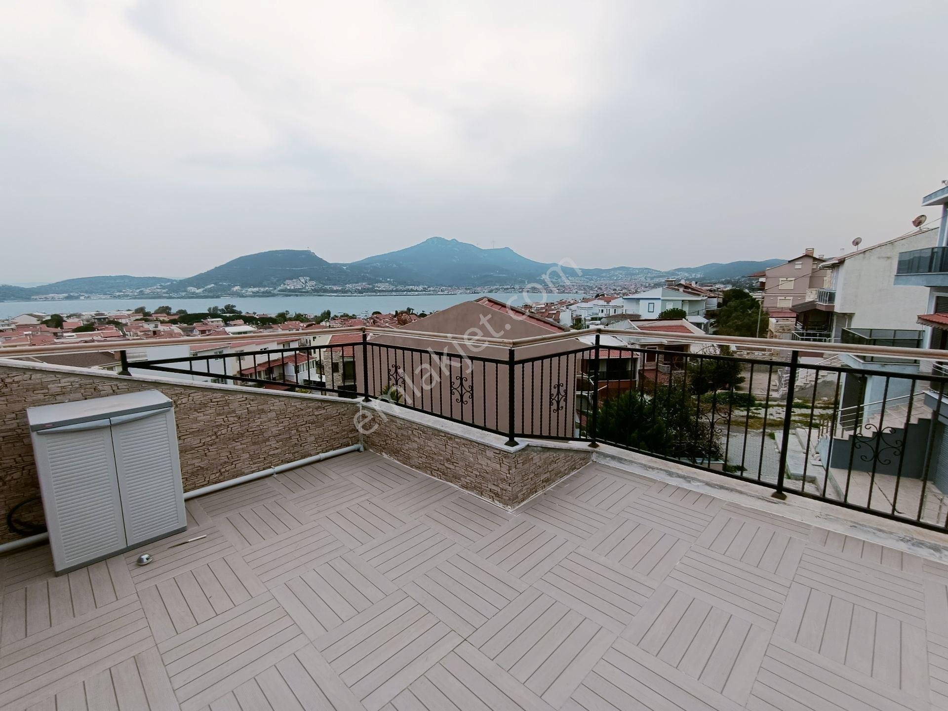 Yeni Foça Burunucu Doğalgazlı Full Lüx Eşyalı 4+1 Kiralık Villa - Görsel 18