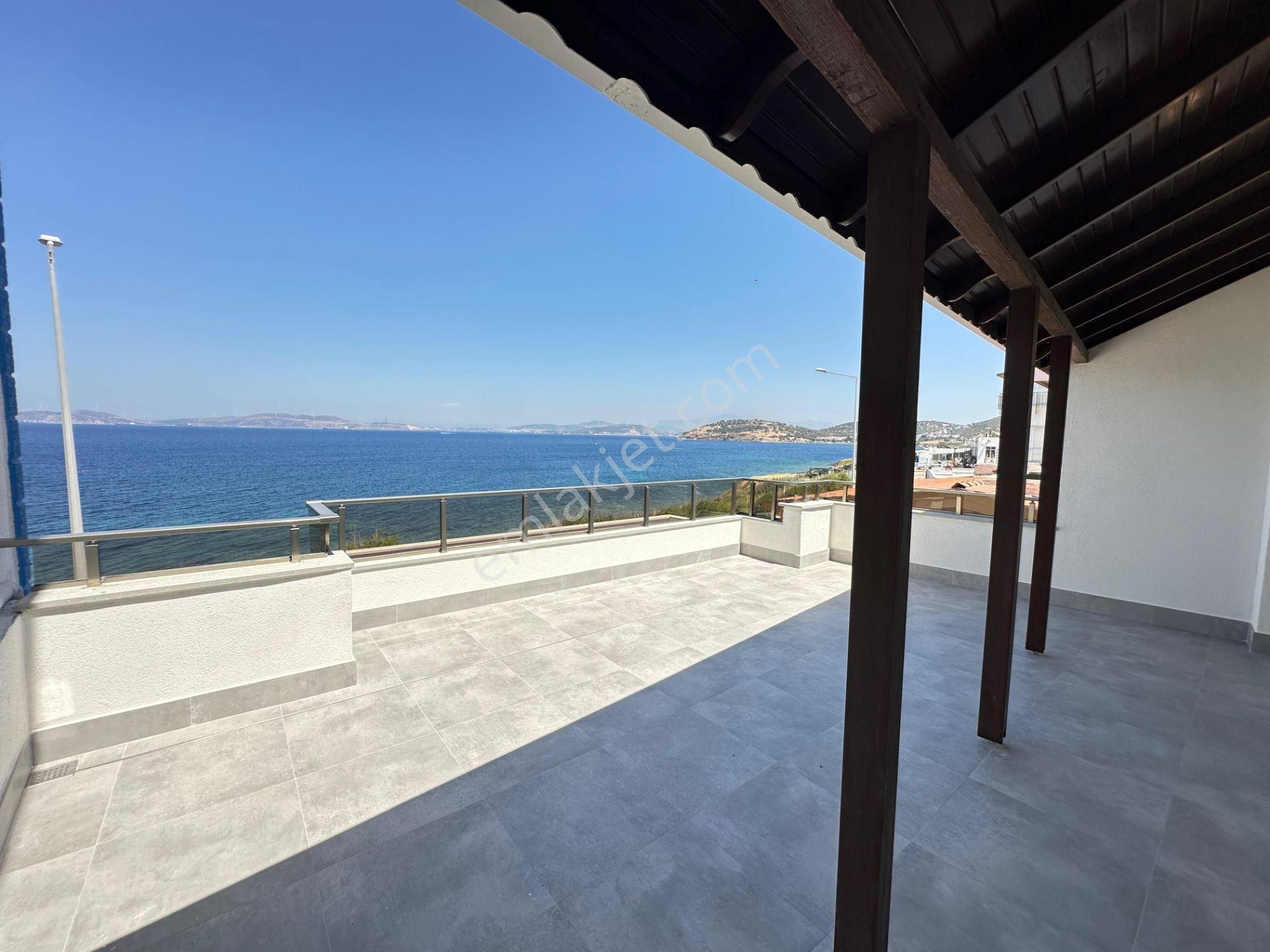 Yeni Foça Arka Koy Denize Sıfır Satılık Dubleks - Görsel 29