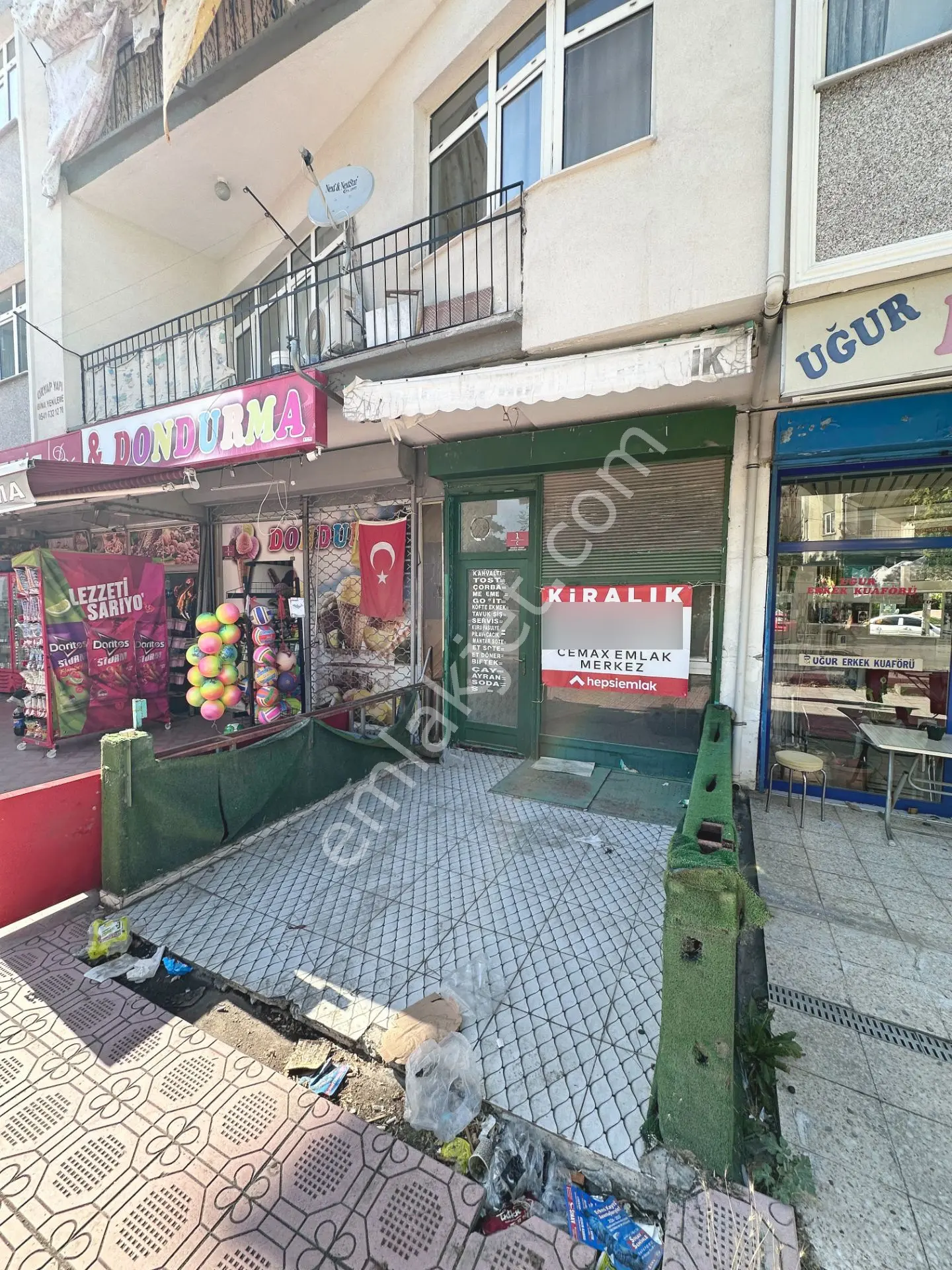 Abidinpaşa Mahallesinde Cadde Üzeri Depolu Kiralık Dükkan - Görsel 3