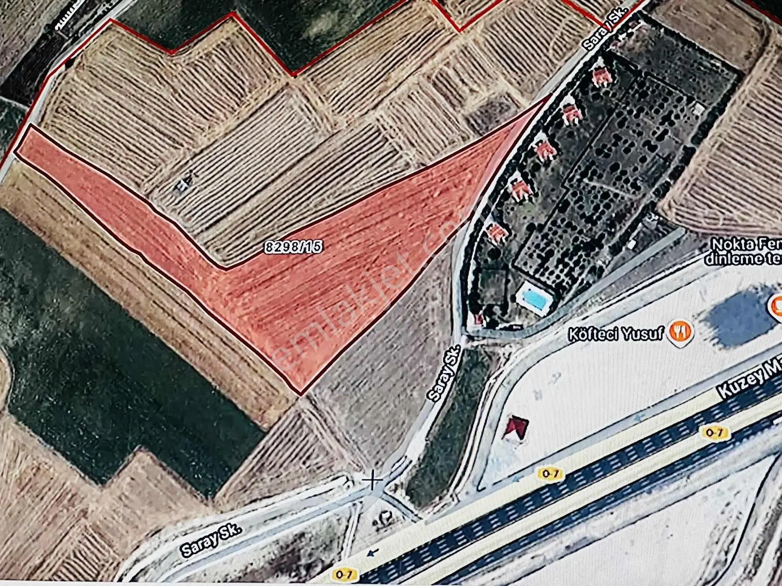 Silivri Kuzey Marmara Yolun Üstü Alipaşa Tapulu Satılık Tarla - Görsel 3