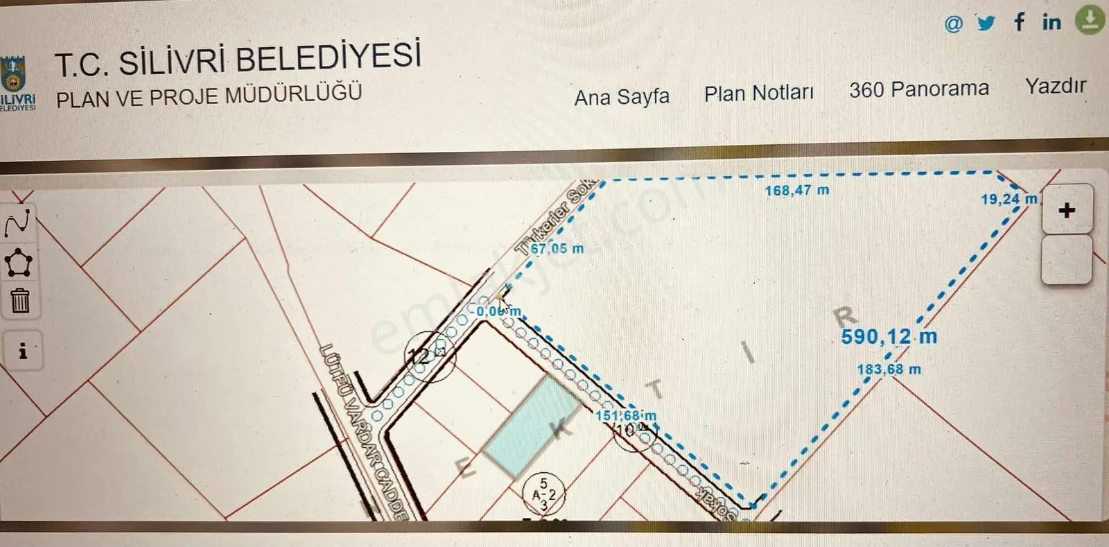 Silivri Gümüş Yaka Da Satılık İmara Bitişik Tarla - Görsel 2
