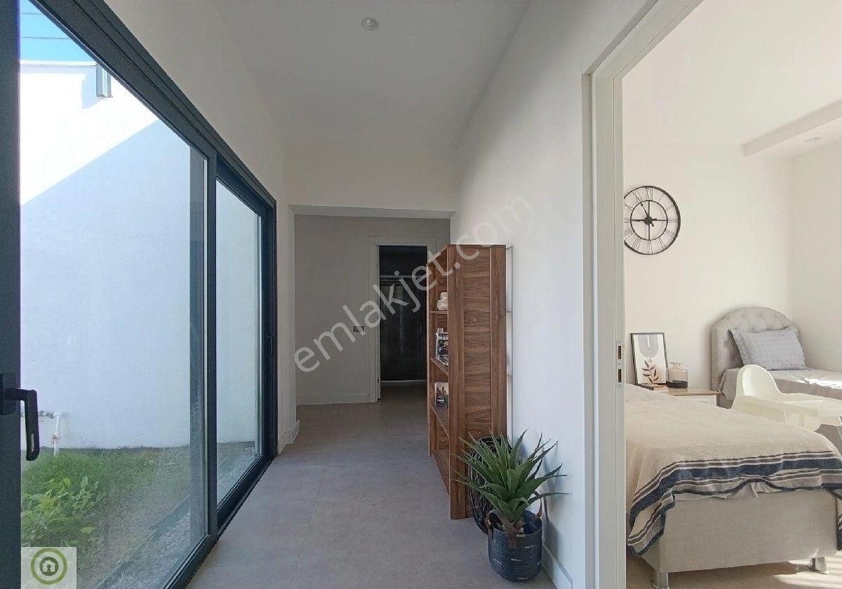 Bodrum Yeniköy Kapanmaz Deniz Manzaralı Kiralık Tek Kat Villa Ortak Havuzlu Site 4+1 Geniş Bahçe - Görsel 48