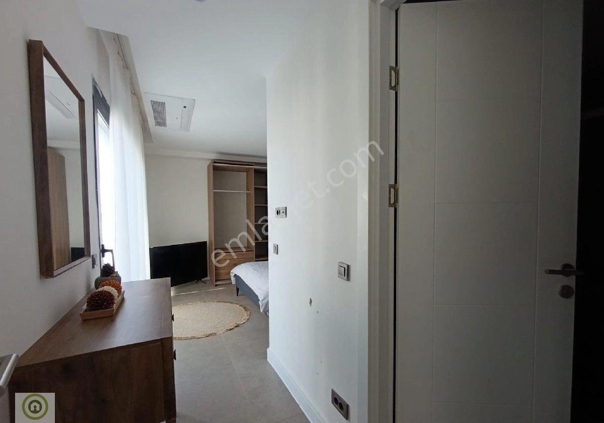 Bodrum Yeniköy Kapanmaz Deniz Manzaralı Kiralık Tek Kat Villa Ortak Havuzlu Site 4+1 Geniş Bahçe - Görsel 18