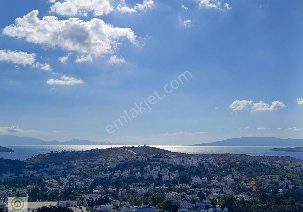 Bodrum Yeniköy Kapanmaz Deniz Manzaralı Kiralık Tek Kat Villa Ortak Havuzlu Site 4+1 Geniş Bahçe - Görsel 15