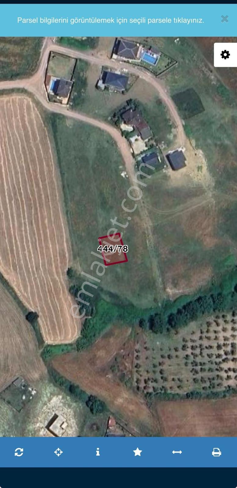 329 M2 Yola Cephe ( 0.20-0.40 Emsal İmarlı ) Villa Bölgesinde... - Görsel 5