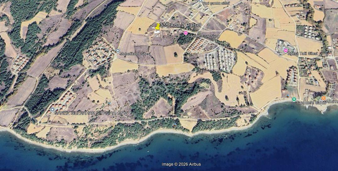 Remax Land' Den Saros Körfezinde Deniz Manzaralı Müstakil Arsa - Görsel 9