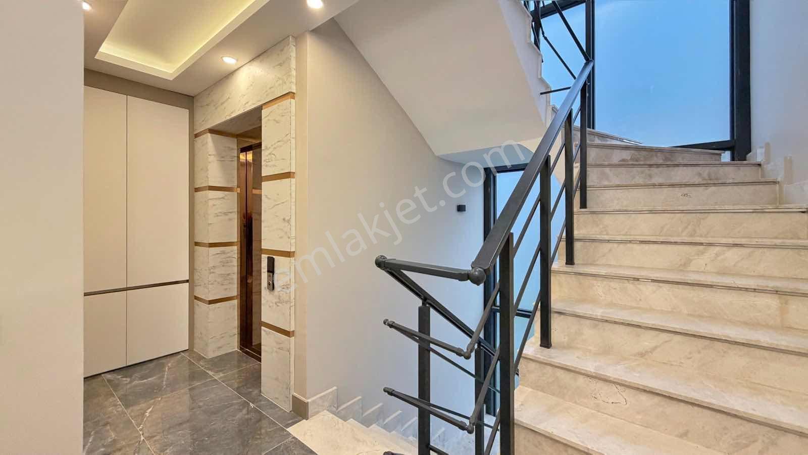 Demet Villas Eşyalı Asansörlü Kiralık Villa - Görsel 14