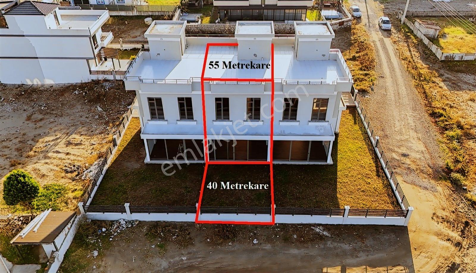 Full Deniz Manzaralı Teraslı Müstakil Bahçeli Satılık Sıfır 3+1 - Görsel 7