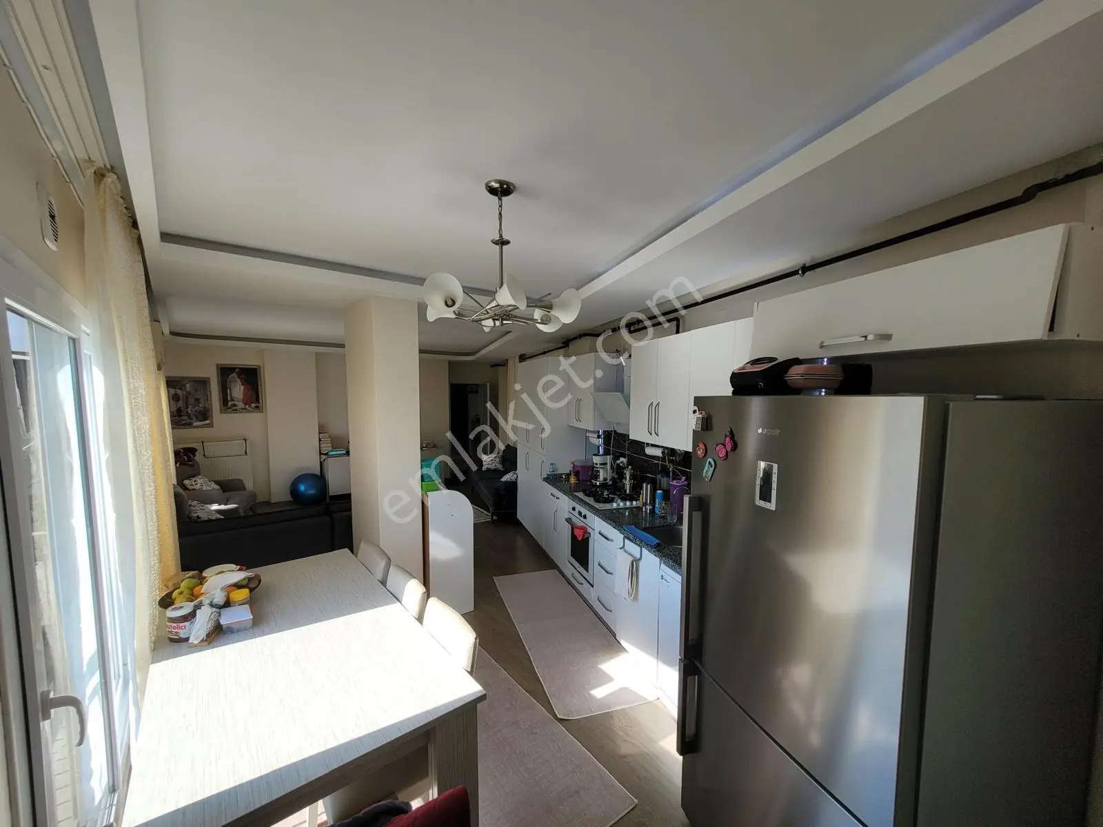 2+1 *karslılar *5-3katı 3yaşında Net 95m2 Dgaz *hasarsız *menderese *5dakika Yürüme 2banyo Bahçeli, - Görsel 4