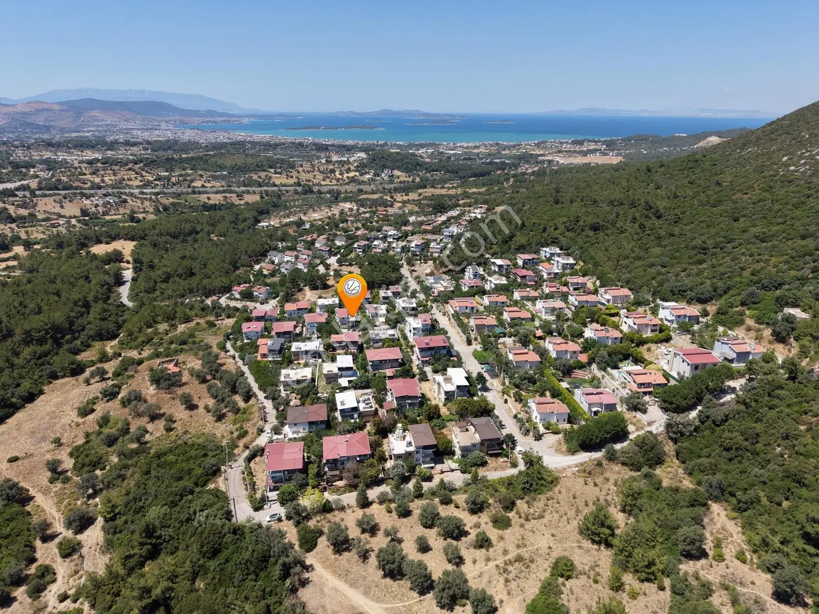 Güzelbahçe Çamlı Dadaşkent Sitesi Müstakil Havuzlu Satılık Villa - Görsel 2
