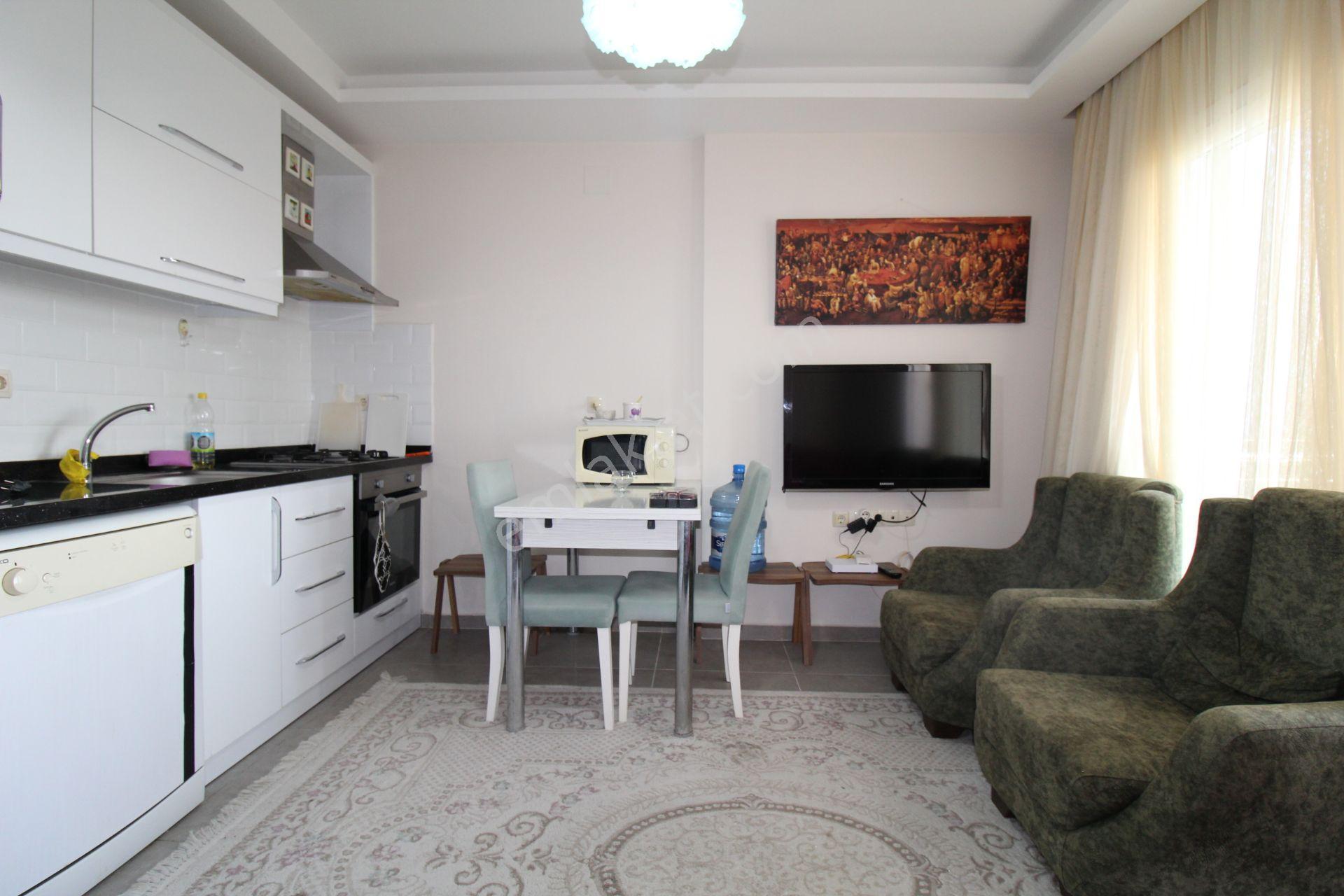 Aslan'dan Yenişehir De Site İçi Havuzlu Eşyalı Kiralık 1+1