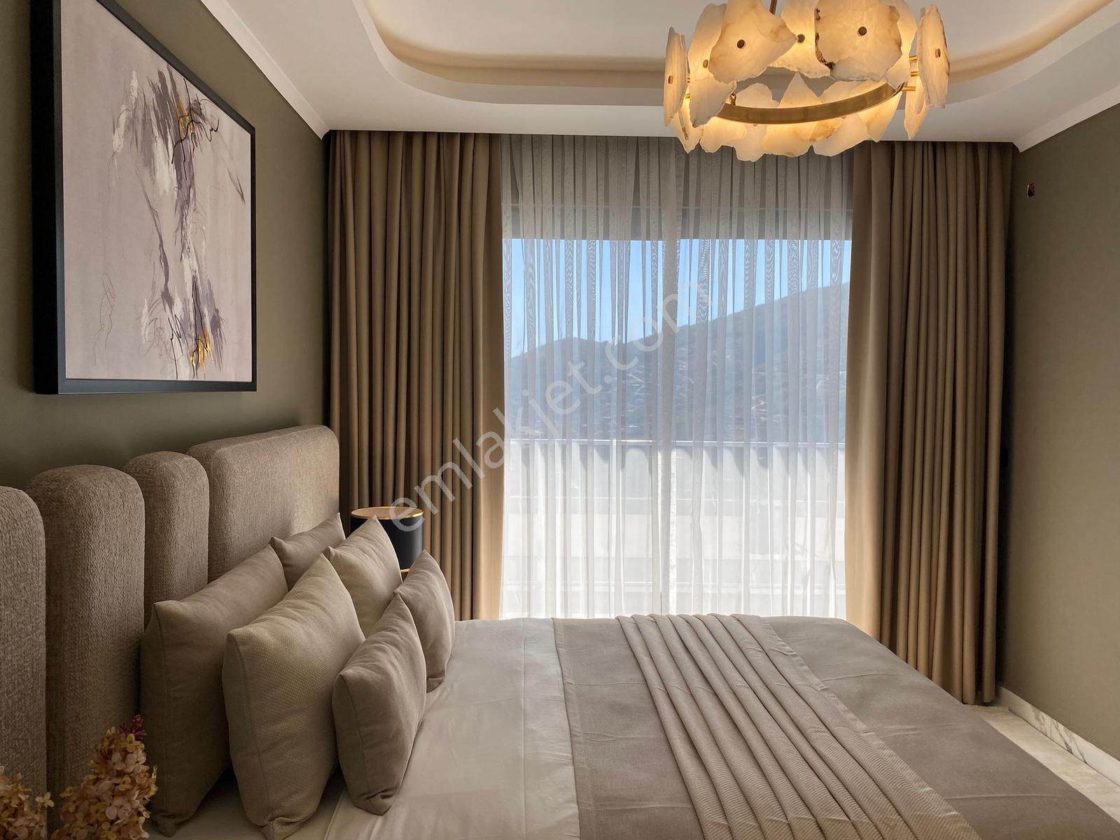 Alanya Bektaş Mah. 3+1 Lux Eşyalı Mükemmel Doğada Villa - Görsel 11