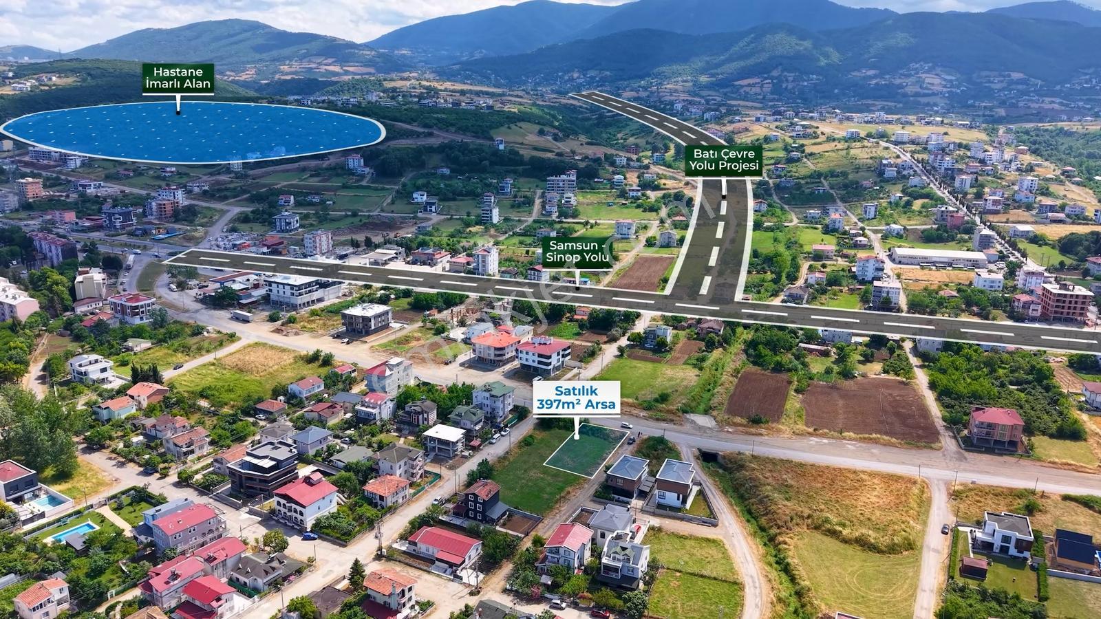 Çatalçam Bulvarına Cephe Sahile Yürüme Mesafesinde Fırsat Arsa - Görsel 6
