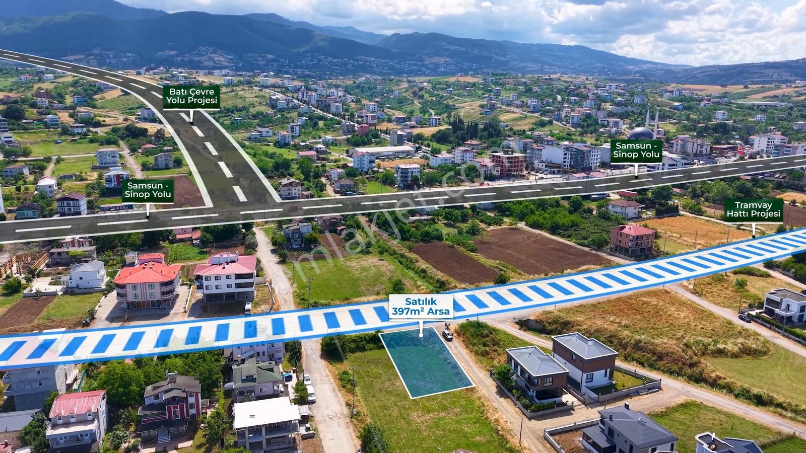Çatalçam Bulvarına Cephe Sahile Yürüme Mesafesinde Fırsat Arsa - Görsel 3