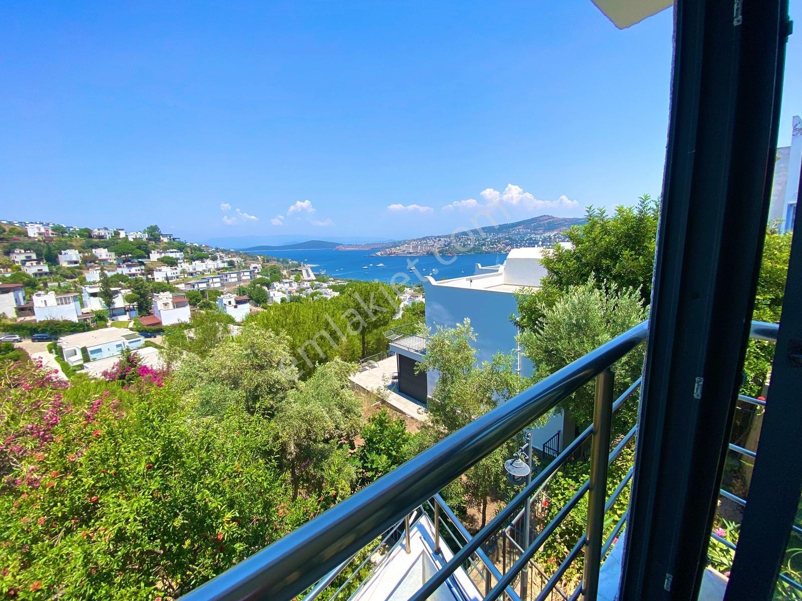 Bodrum Gündoğan Satılık Komple Deniz Manzaralı Villa - Görsel 17