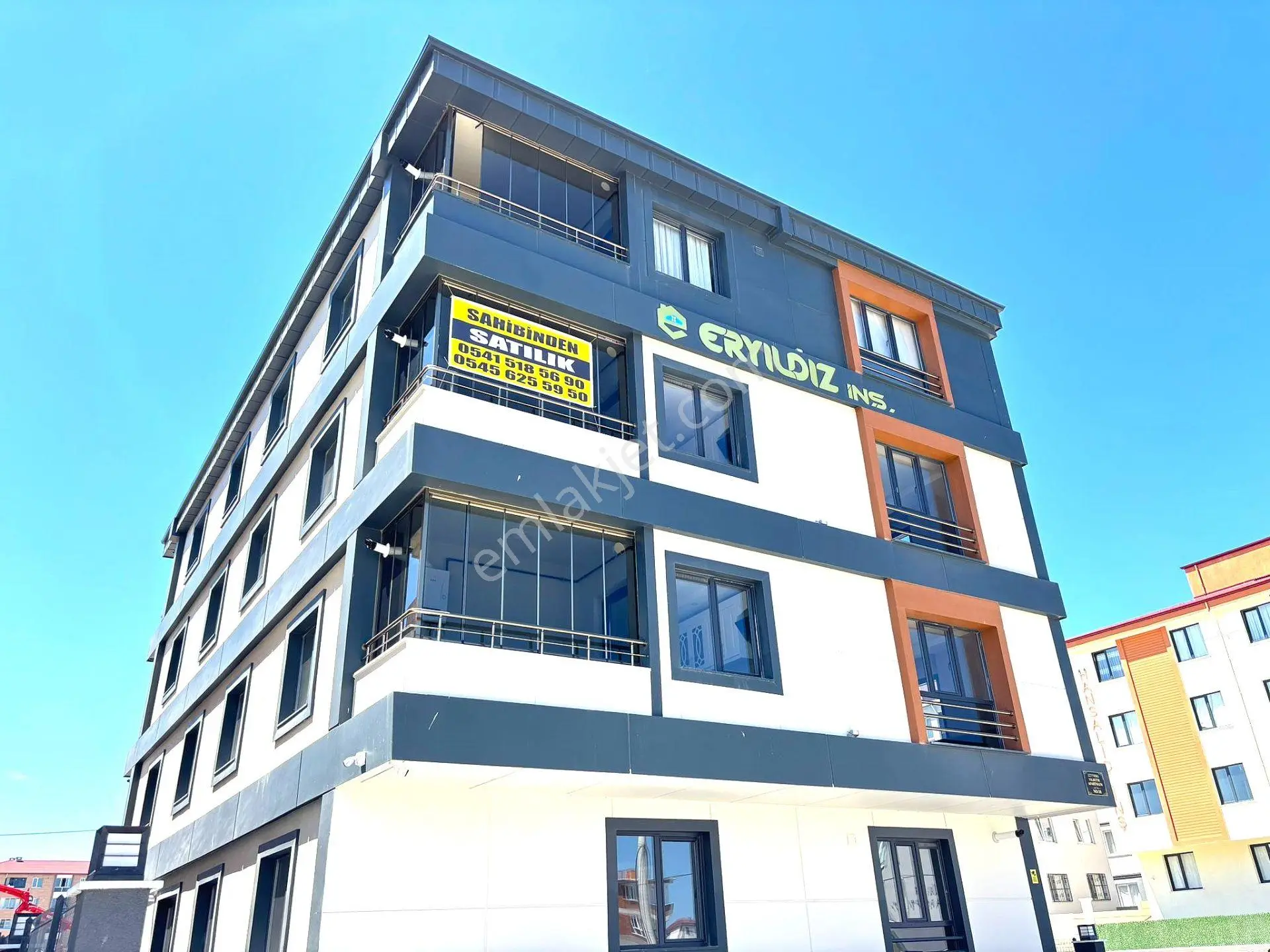 //eryıldız İnşaat/kendi Mülkümüz/yerden Isıtmalı/teraslı/lüx/2+1