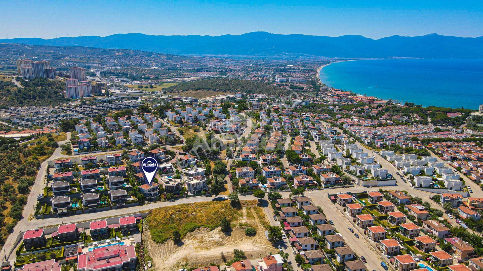 Kuşadası Değirmendere'de Deniz Manzaralı Lüks 4+1 Satılık Villa - Görsel 7