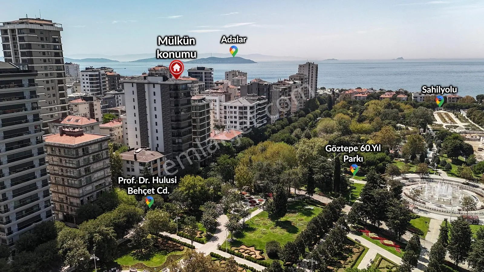 Caddebostan Deniz Ve Park Manzaralı Katta Tek Satılık Net 210 M2 - Görsel 4