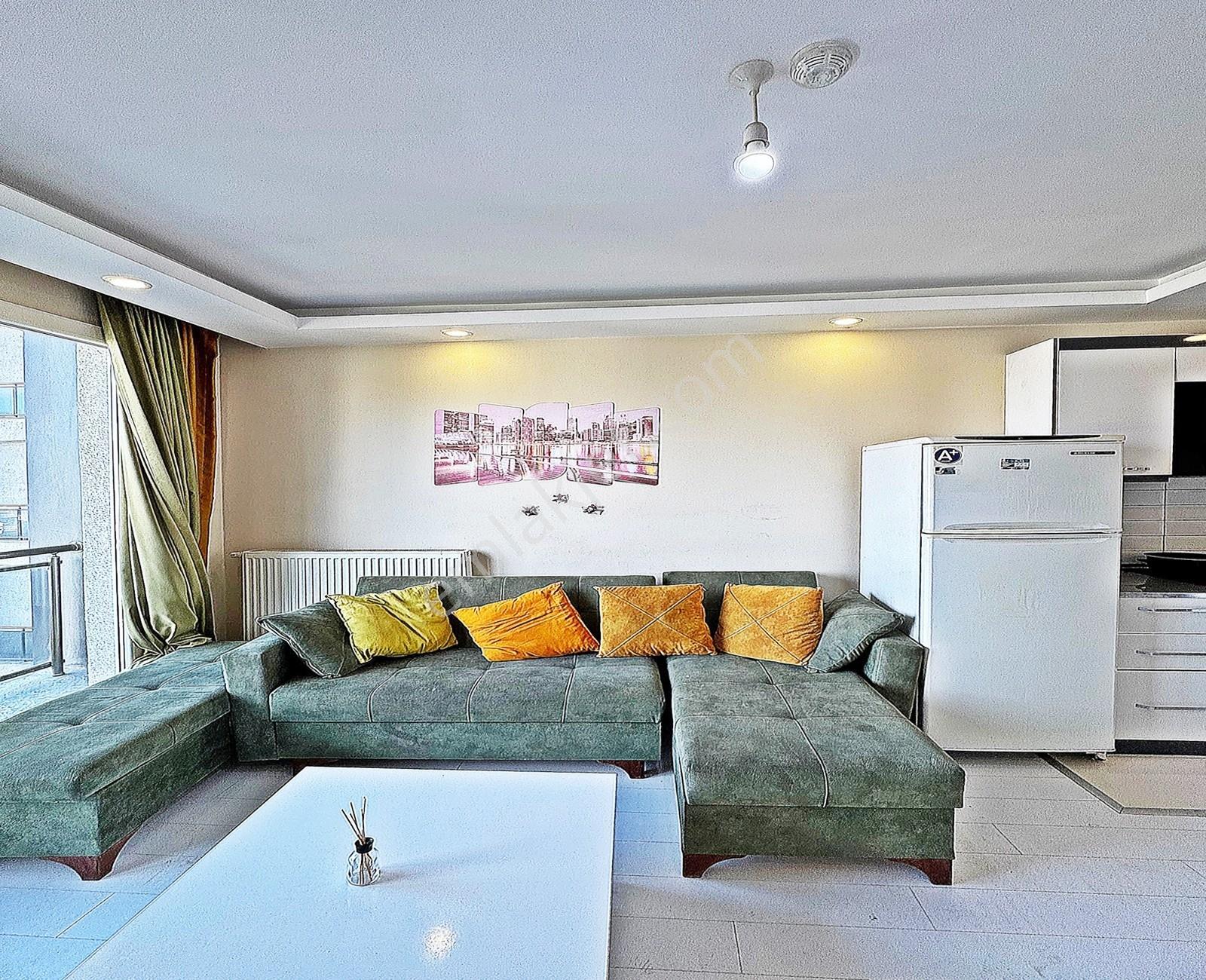Prestijli Sitede Full Eşyalı Kiralık Daire 1+1 Daire!!! - Görsel 20