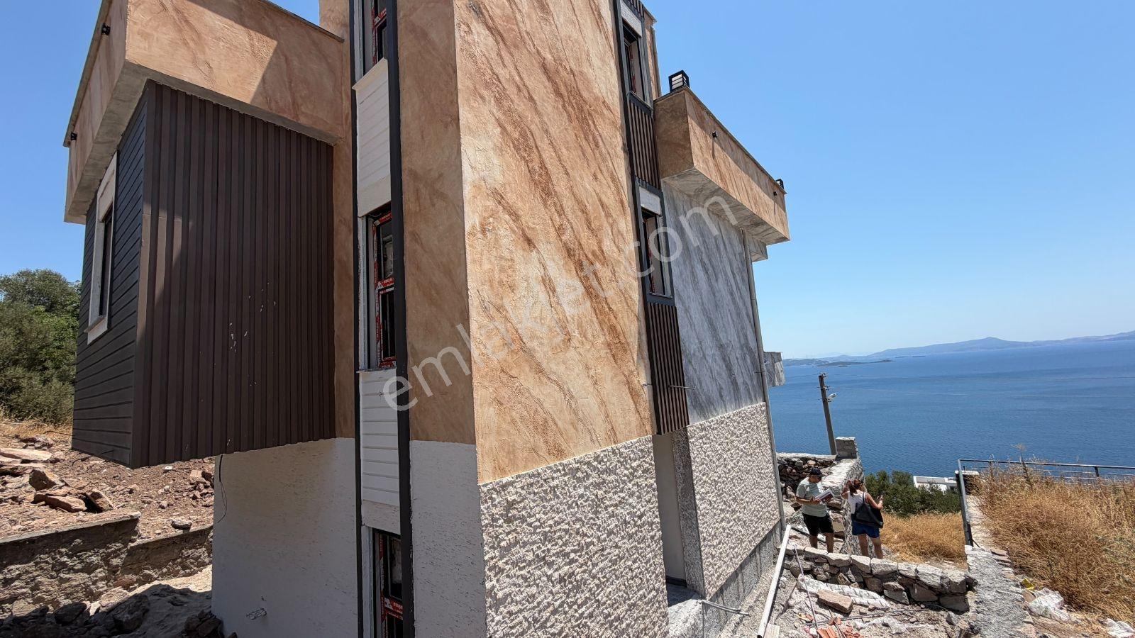 Çandarlı'da Full Deniz Manzaralı Sonsuzluk Havuzlu Villa - Görsel 18