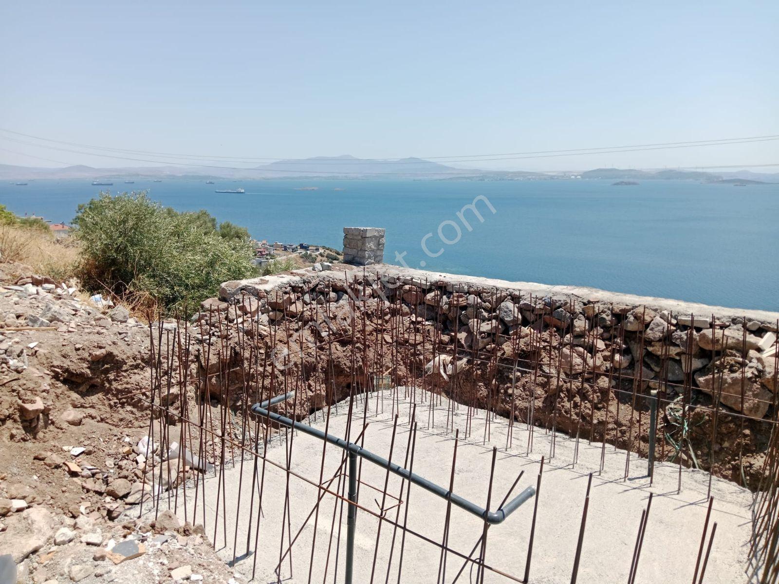 Çandarlı'da Full Deniz Manzaralı Sonsuzluk Havuzlu Villa - Görsel 31