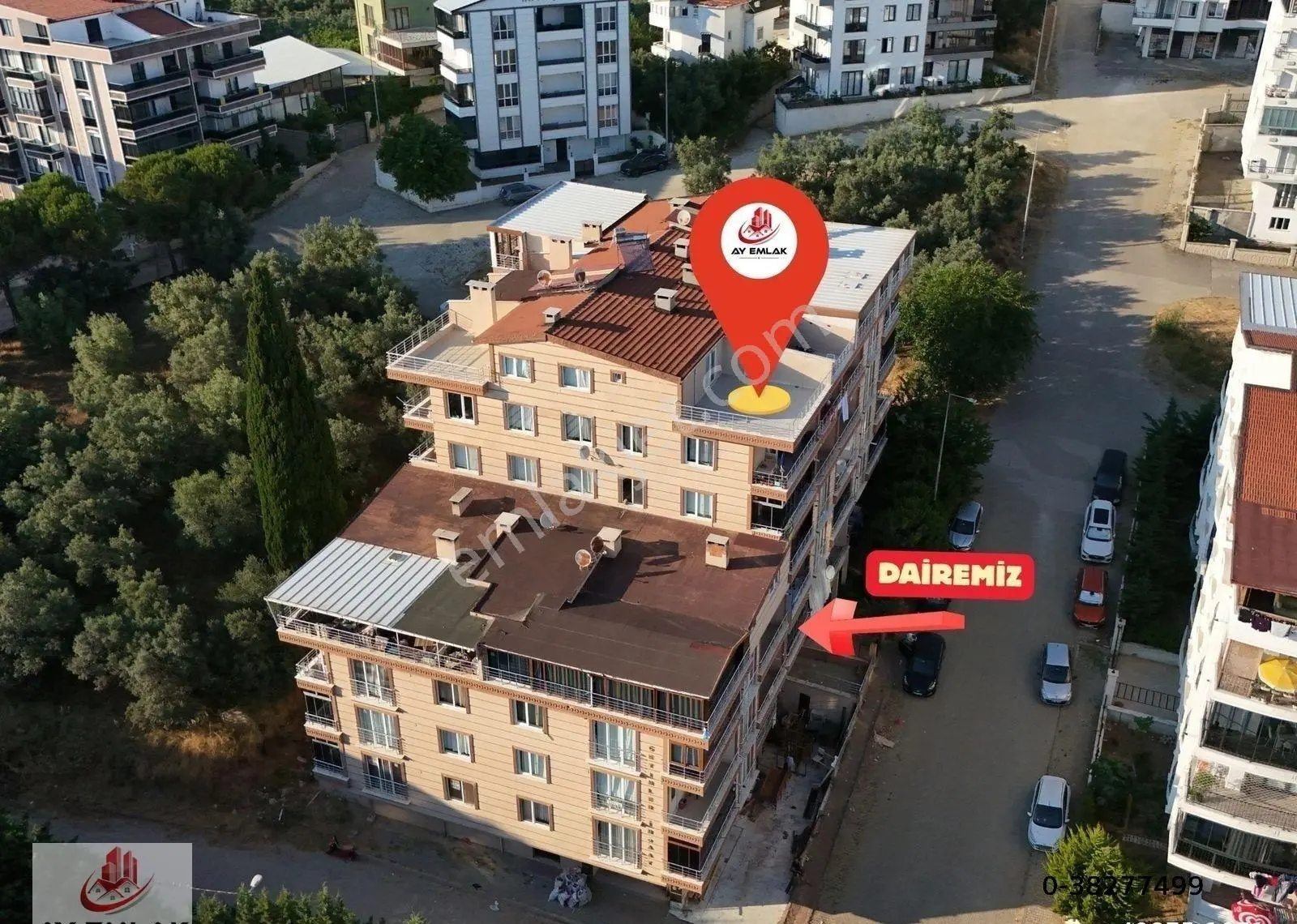 Ay Emlak'tan İskele Merkezde Asansörlü 2+1 Daire - Görsel 2