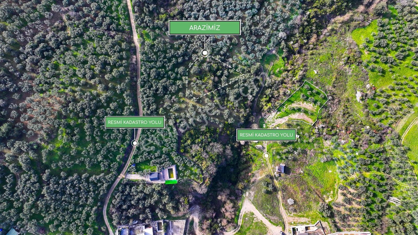 İZNİK GÖLÜNE YAKIN 387 M² YATIRIMLIK ZEYTİNLİK - Görünüm 2