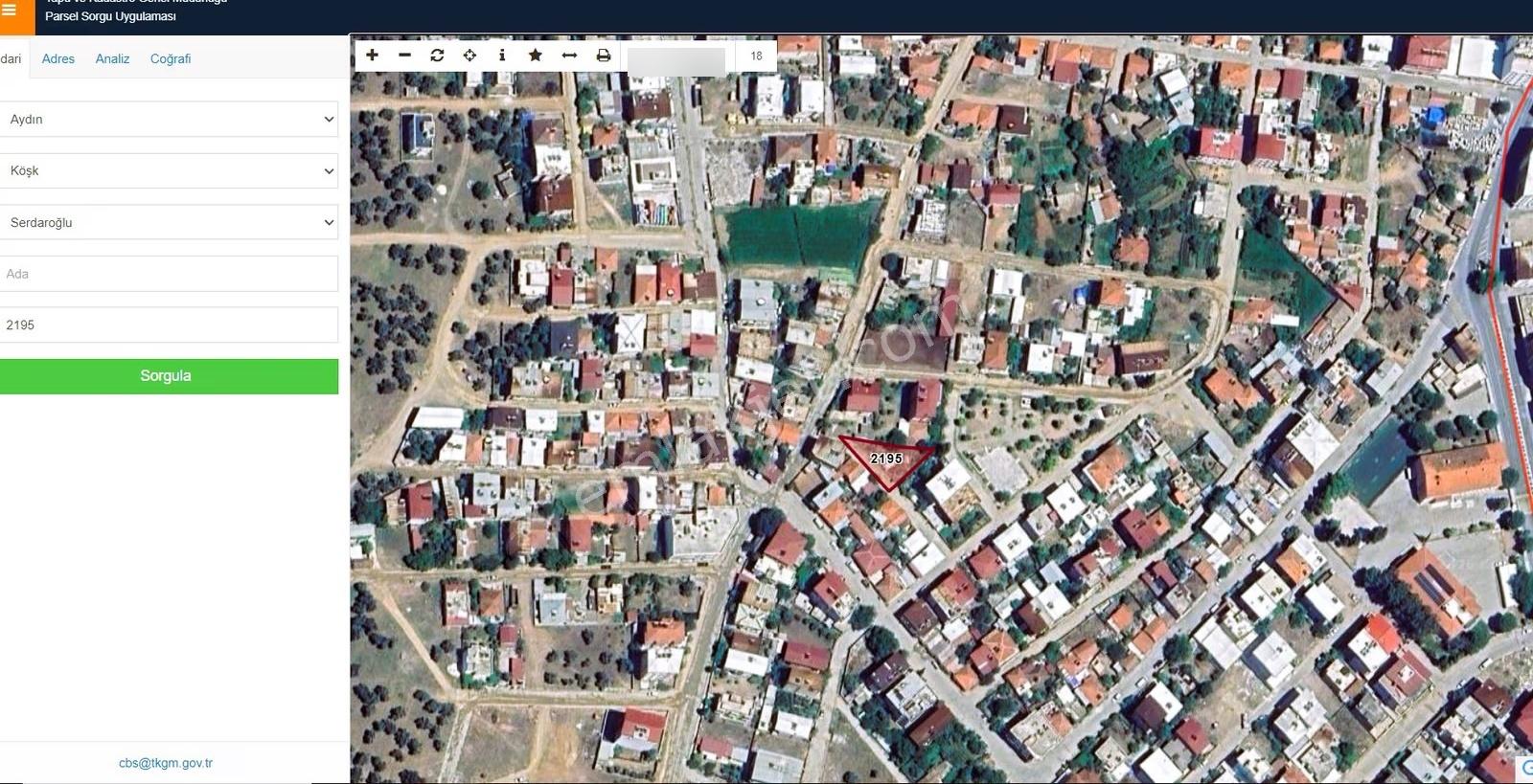 Fırsat Arsa.aydın-köşk 4 Kat İmarlı 450 M² - Görsel 4