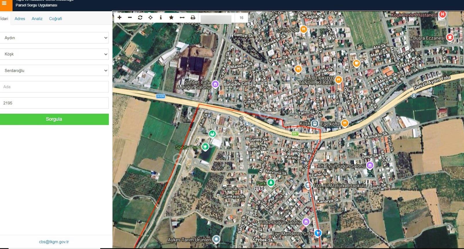 Fırsat Arsa.aydın-köşk 4 Kat İmarlı 450 M² - Görsel 7