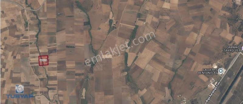 Çanakkale Karabiga Ulucami 22.988 M2 Satılık Kupon Tarla