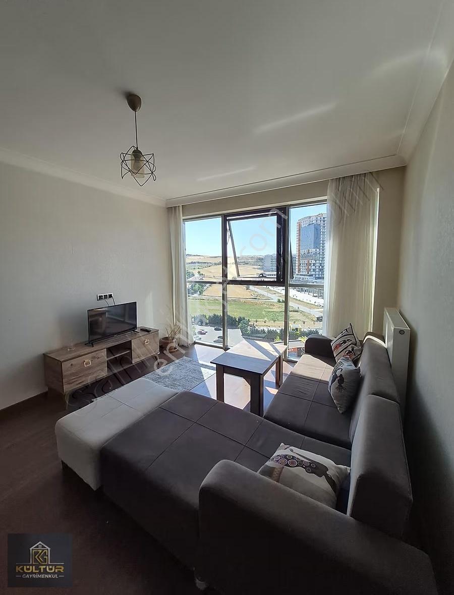Relax Plus Sitesinde 12.kat Manzaralı 1+1 Fuul Eşyalı Daire - Görsel 2