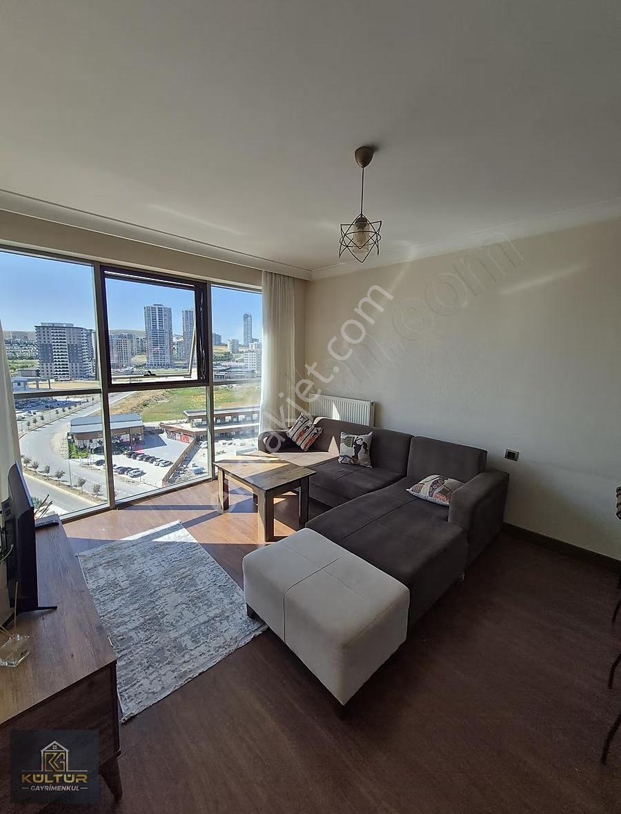 Relax Plus Sitesinde 12.kat Manzaralı 1+1 Fuul Eşyalı Daire - Görsel 4
